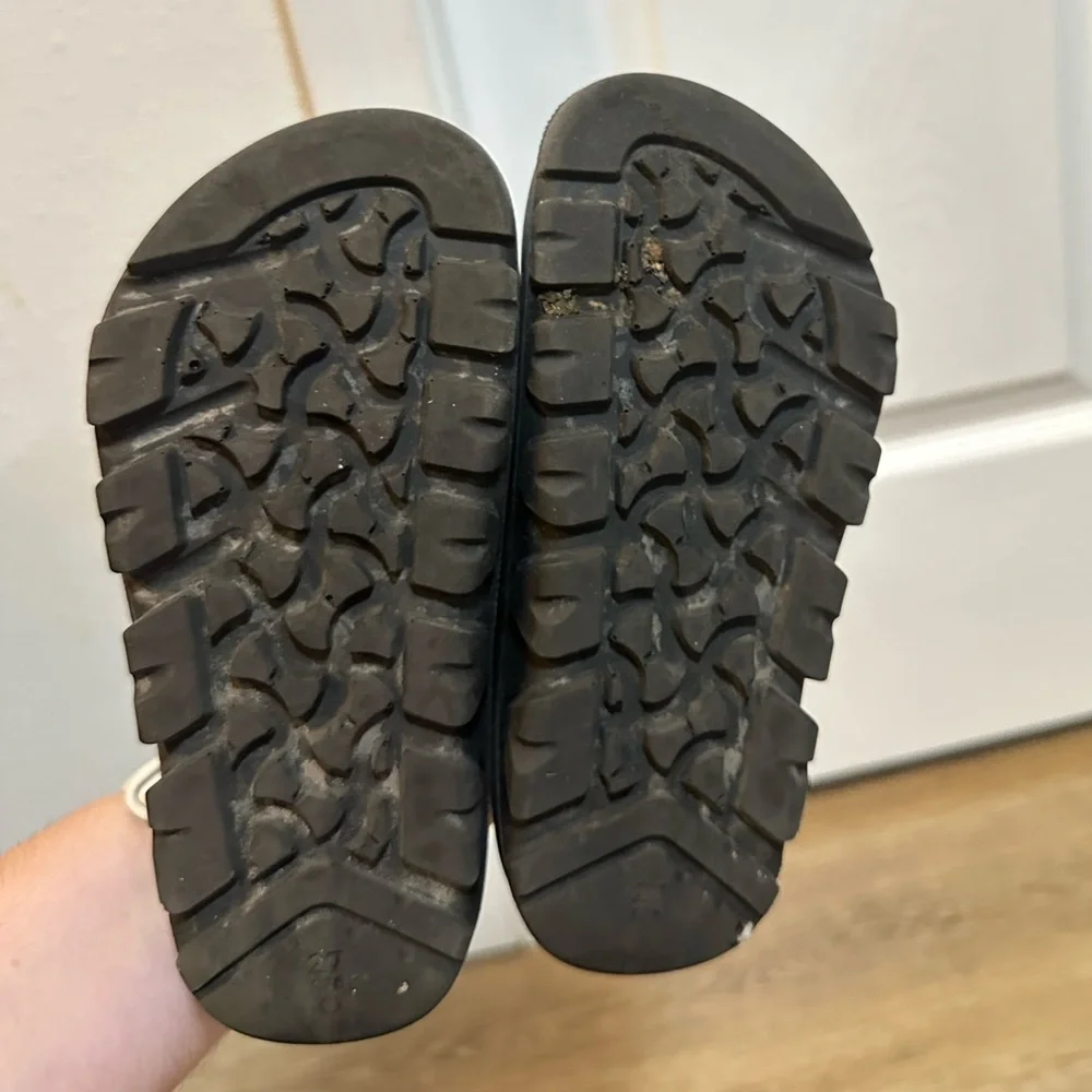 Birkenstock Arizona Kids EVA Blue Sandals with Adjustable Straps Size 27